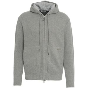 Paolo Pecora, Heren, Sweatshirts & Hoodies, Grijs, Maat: L
