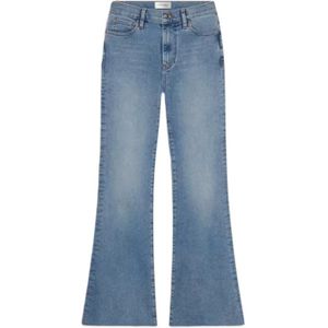 Frame, Dames, Jeans, Blauw, Maat: W29 Katoen,