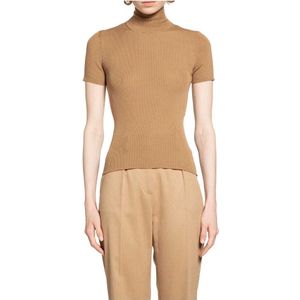 Max Mara, Dames, Truien, Beige, Maat: L