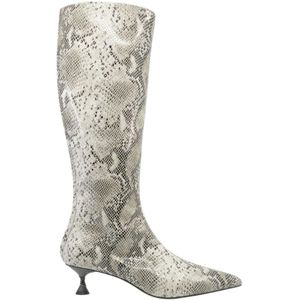 Studio Amelia, Dames, Schoenen, Grijs, Maat: 37 EU Leer,