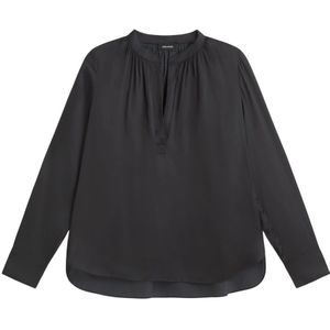 Zadig & Voltaire, Dames, Blouses & Shirts, Zwart, Maat: M Satijn,