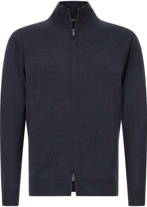 Boggi Milano - Gebreid Vest - Antraciet