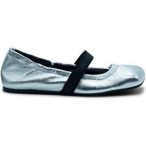 Vic Matié, Dames, Schoenen, Grijs, Maat: 36 EU Leer,