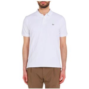 Woolrich Polo , White , Heren , Maat: XL