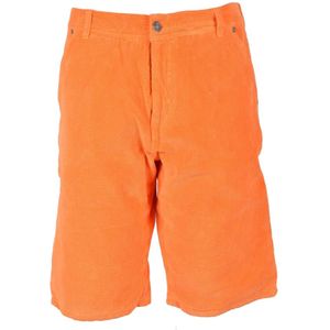 Erl, Heren, Korte broeken, Oranje, Maat: XL Katoen,