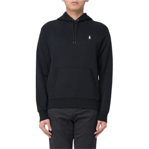 Polo Ralph Lauren, Heren, Sweatshirts & Hoodies, Zwart, Maat: XL Fleece,