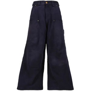 Willy Chavarria, Heren, Broeken, Blauw, Maat: W32