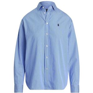 Polo Ralph Lauren, Dames, Blouses & Shirts, Blauw, Maat: L