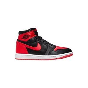 Nike Jordan 1 Retro High Satin Sneakers , Red , Heren , Maat: 38 EU