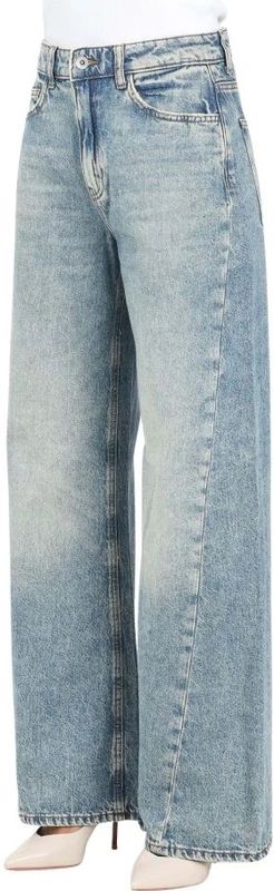 Jacqueline de Yong - Wide Leg Palazzo Jeans - Blauw - Dames