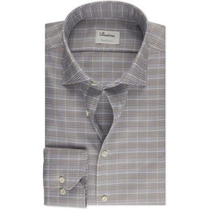 Stenströms, Heren, Overhemden, Grijs, Maat: 4XL Katoen,