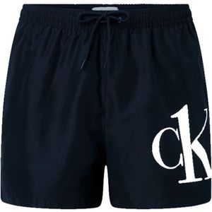 Calvin Klein, Heren, Badkleding, Blauw, Maat: 2XL