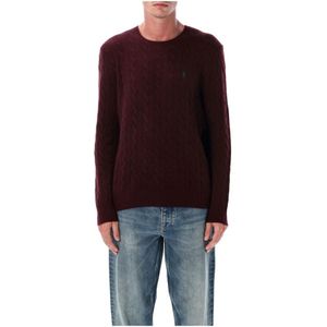 Polo Ralph Lauren, Heren, Truien, Rood, Maat: L Wol,