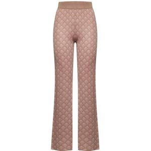 Silvian Heach, Dames, Broeken, Roze, Maat: XS Nylon,