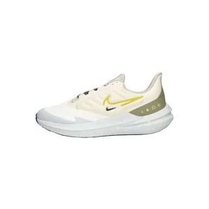 Nike Lage Top Air Winflo Shield Sneakers , Beige , Dames , Maat: 42 EU