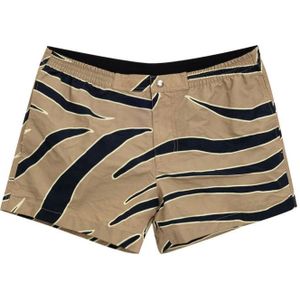 Bottega Veneta, Heren, Badkleding, Beige, Maat: L Polyamide,