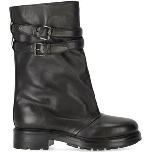 Strategia, Dames, Schoenen, Zwart, Maat: 36 EU Leer,