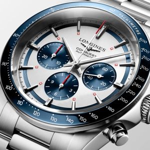 Longines, Heren, Accessoires, Grijs, Maat: ONE Size