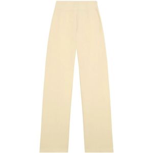 Cortana, Dames, Broeken, Geel, Maat: XS Linnen,