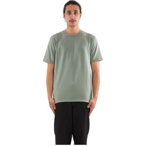 Daniele Fiesoli, Heren, Tops, Groen, Maat: XL Katoen,