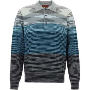Missoni, Heren, Tops, Veelkleurig, Maat: XS Wol,