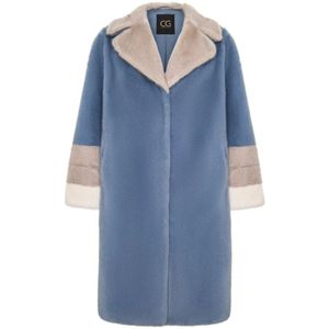 Cesare Gaspari, Dames, Mantels, Blauw, Maat: S