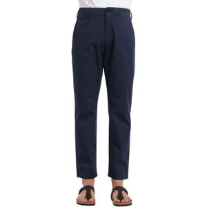 Department Five, Heren, Broeken, Blauw, Maat: W30 Katoen,