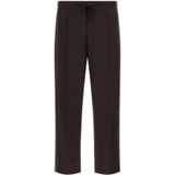 Boggi Milano - B Tech Wollen Blend Broek - Bruin - Heren