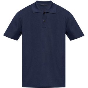 Jacquemus, Heren, Tops, Blauw, Maat: XS Viscose,