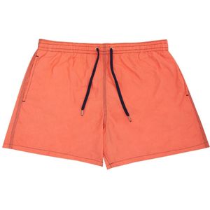 Malo, Heren, Badkleding, Oranje, Maat: 3XL Poliester,