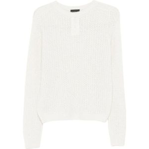 Liu Jo, Dames, Truien, Wit, Maat: XS Wol,