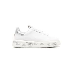 Premiata Witte Leren Sneakers , White , Dames , Maat: 37 EU