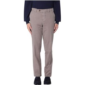 Brunello Cucinelli, Heren, Broeken, Grijs, Maat: XL