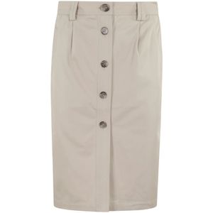Anine Bing, Dames, Rokken, Beige, Maat: S Katoen,