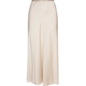 Agnona, Dames, Rokken, Beige, Maat: L Satijn,