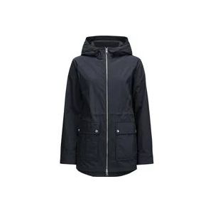 Woolrich Lichtgewicht zomer parka voor dames , Blue , Dames , Maat: XS