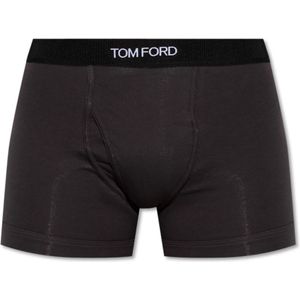 Tom Ford, Heren, Ondergoed, Grijs, Maat: S Katoen,