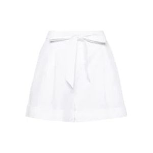 Pinko Primula Zomer Shorts Damesmode , White , Dames , Maat: S