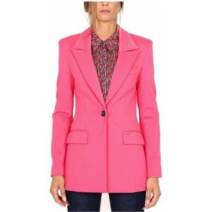 Liu Jo, Dames, Jassen, Roze, Maat: S Viscose,