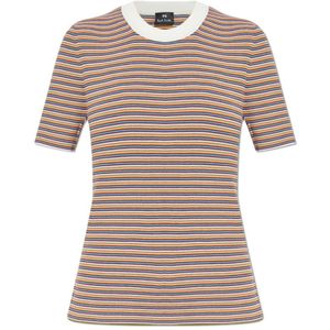 PS By Paul Smith, Dames, Tops, Veelkleurig, Maat: L Leer,