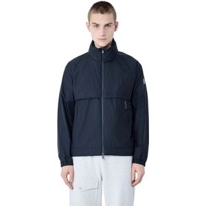 Moncler, Heren, Jassen, Zwart, Maat: M Polyamide,