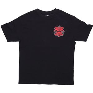 New Era, Heren, Tops, Zwart, Maat: L Katoen,