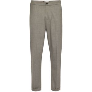 Philipp Plein, Heren, Broeken, Grijs, Maat: M Wol,