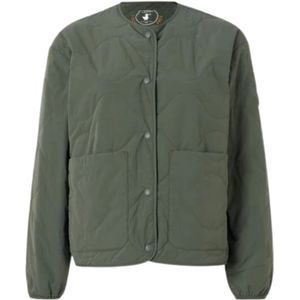 Save The Duck, Dames, Jassen, Groen, Maat: S Poliester,