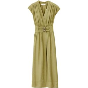 Ba&Sh, Dames, Jurken, Groen, Maat: M