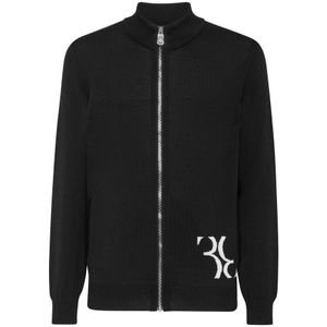 Billionaire, Heren, Truien, Zwart, Maat: 3XL Zijde,