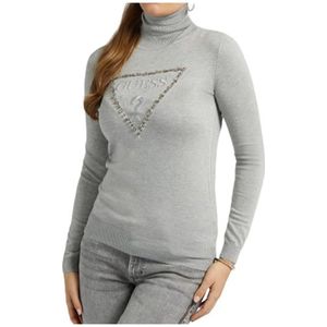 Guess, Dames, Truien, Grijs, Maat: S Viscose,