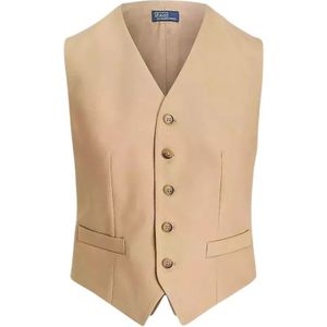 Ralph Lauren, Dames, Jassen, Beige, Maat: 2XS Katoen,