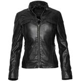 Bugatti, Dames, Jassen, Zwart, Maat: S Leer,