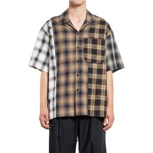 Song for the Mute, Heren, Overhemden, Veelkleurig, Maat: L Katoen,